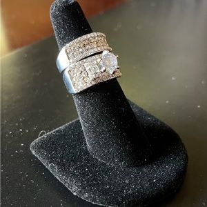 New 2 ring bridal set